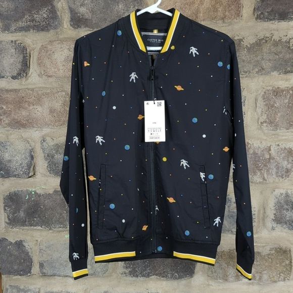 Cactus Man by Ricky Singh Men’s Jacket NWT size small